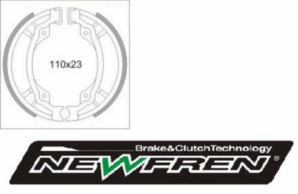 brake shoe set Newfren Big Max, delivery, TGB GF1300