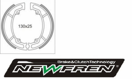 Brake shoes Newfren SH 125/150, PCX, Vision 4T 2012 GF1316