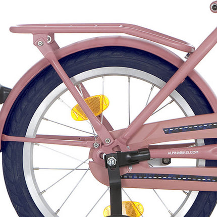 Porte-bagages arrière Alpina 18 Cargo rose tendre mat