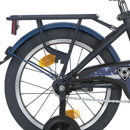 Porte-bagages arrière Alpina 18 GP bleu marine