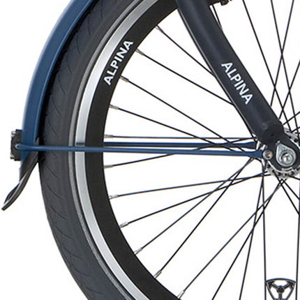 Alpina tringle de garde-boue set 18 GP marine mat