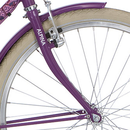 Alpina fork 26 Tingle deep purple