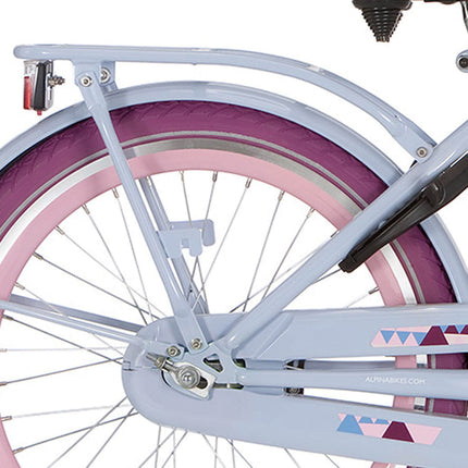 Alpina rear carrier 20 Clubb lavender