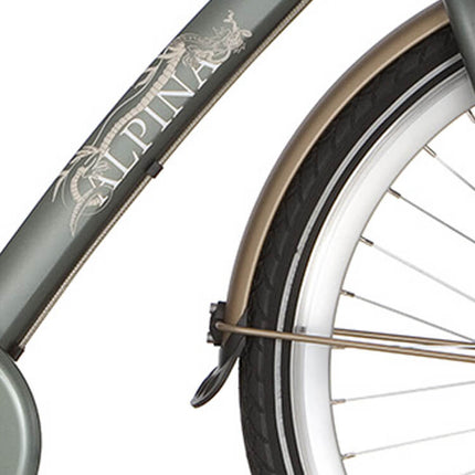 Alpina garde-boue pour 24 Curve or mat