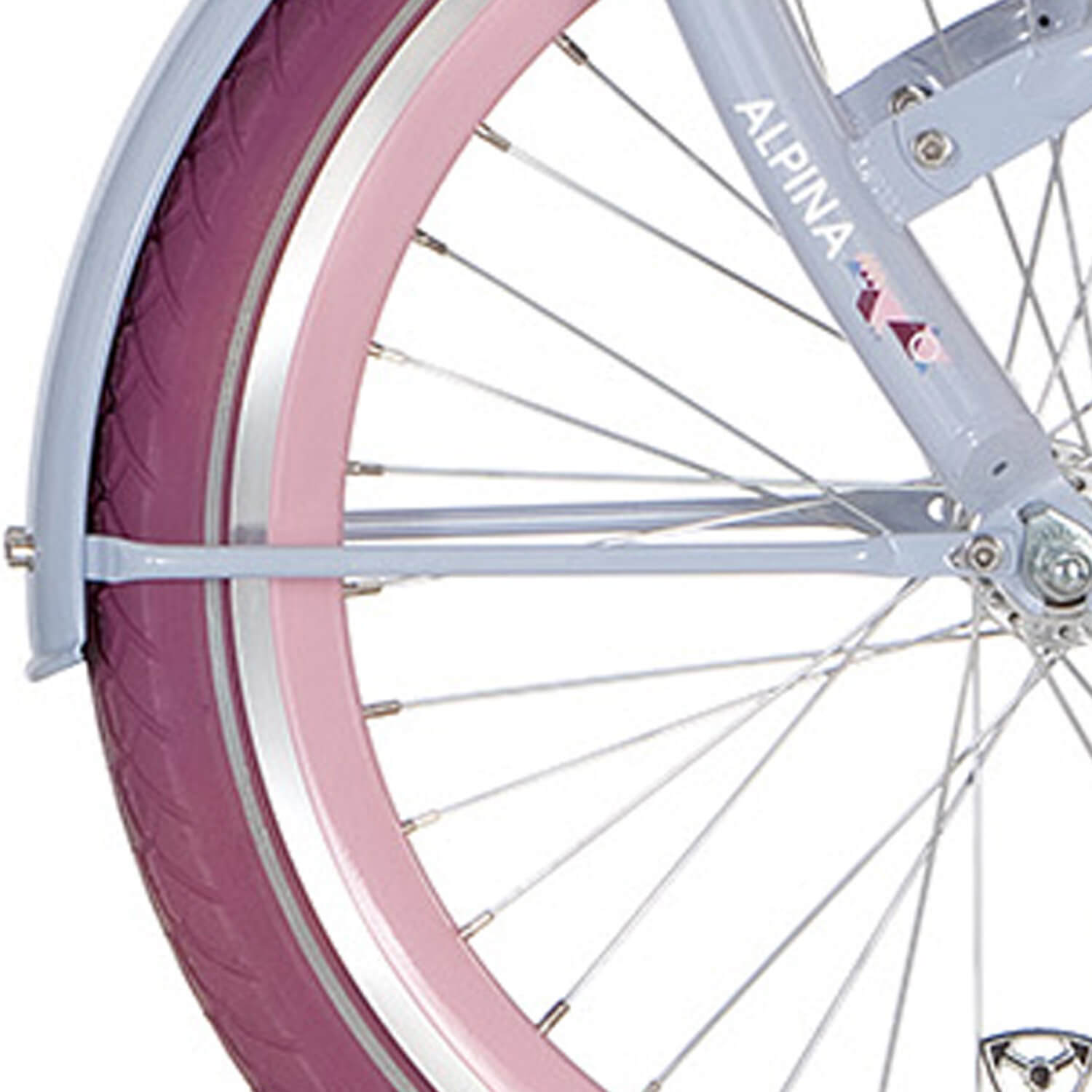 Alpina spatbordstang set 20 Clubb lavender