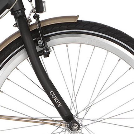 Alpina fork 24 Curve diamond black matt