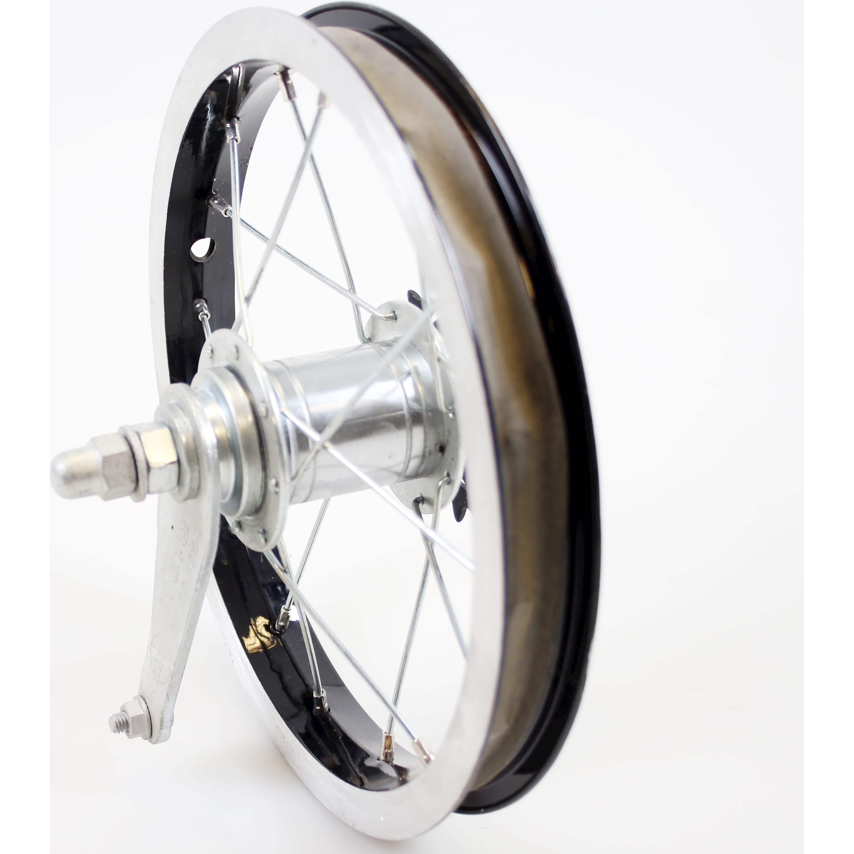 Alpina achterwiel 12 remnaaf Yabber zwart zink spk