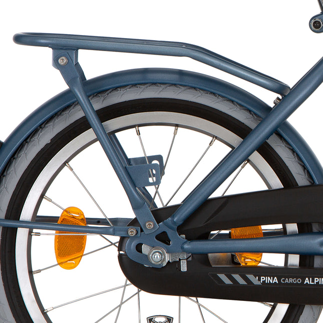 Alpina achterdrager 18 Cargo vintage blue matt