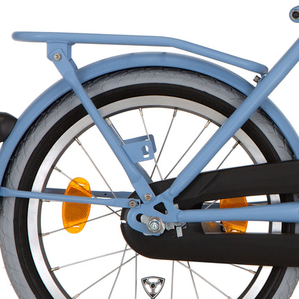 Porte-bagages arrière Alpina 18 Cargo bleu provence mat