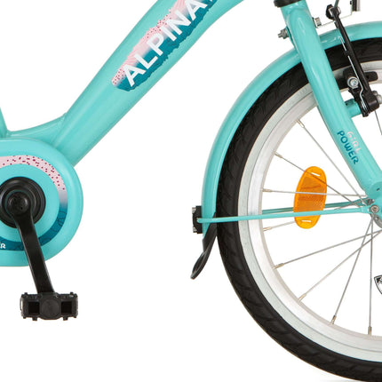 Alpina mudguard set 18 GP mint green