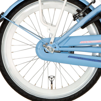 Roue arrière Alpina 22 moyeu frein J19DB zinc mat spk