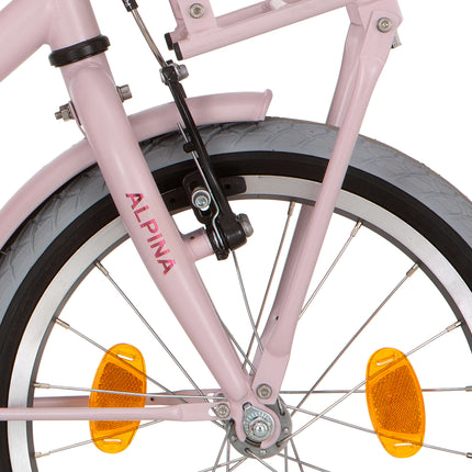 Fourche Alpina 18 Cargo M rose nacré mat