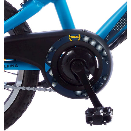 Alpina crankstel 30t 114mm met disc zwart
