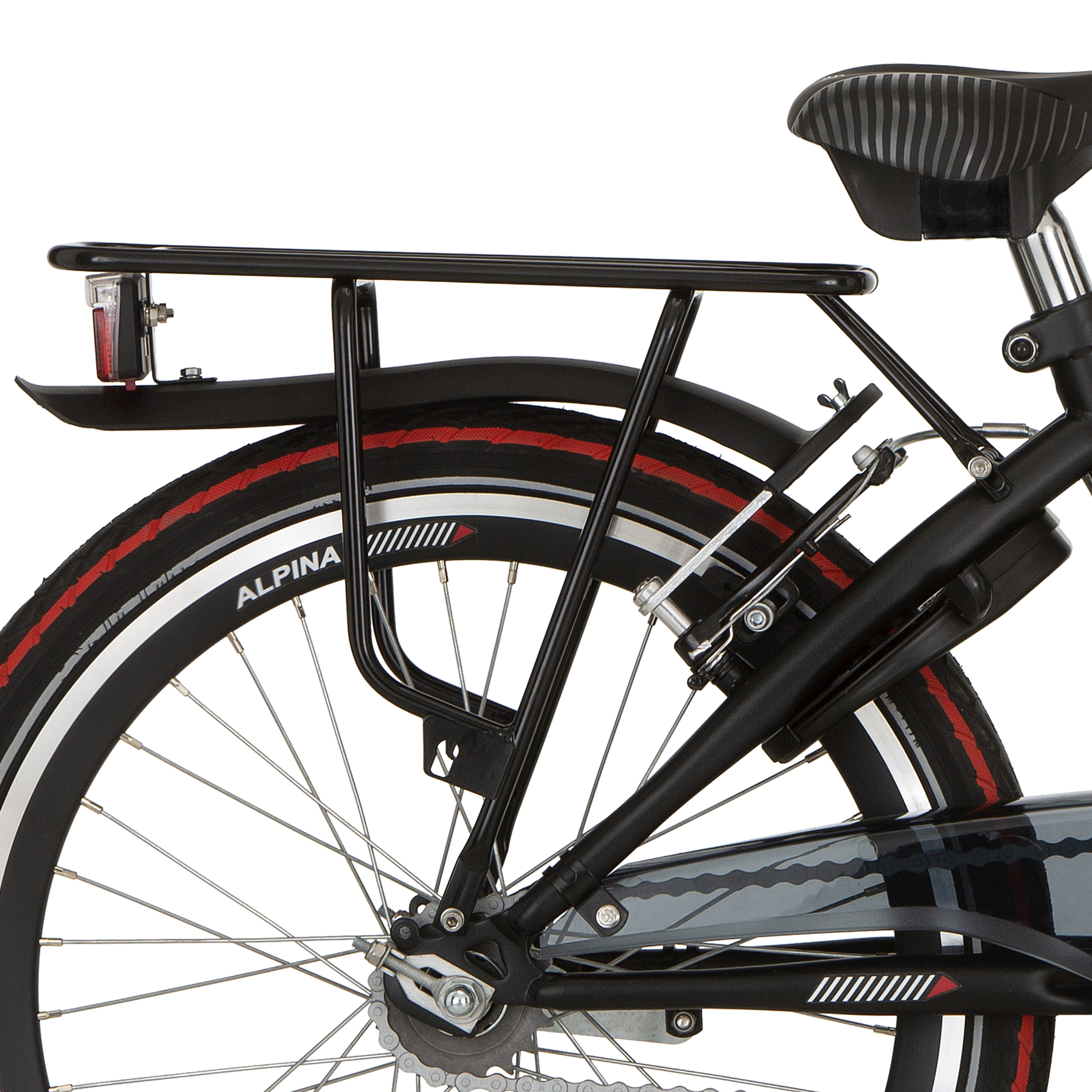 Alpina achterdrager 20 Yabber black