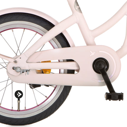 Cache-chaîne Alpina Juno 16/18 rose pastel mat