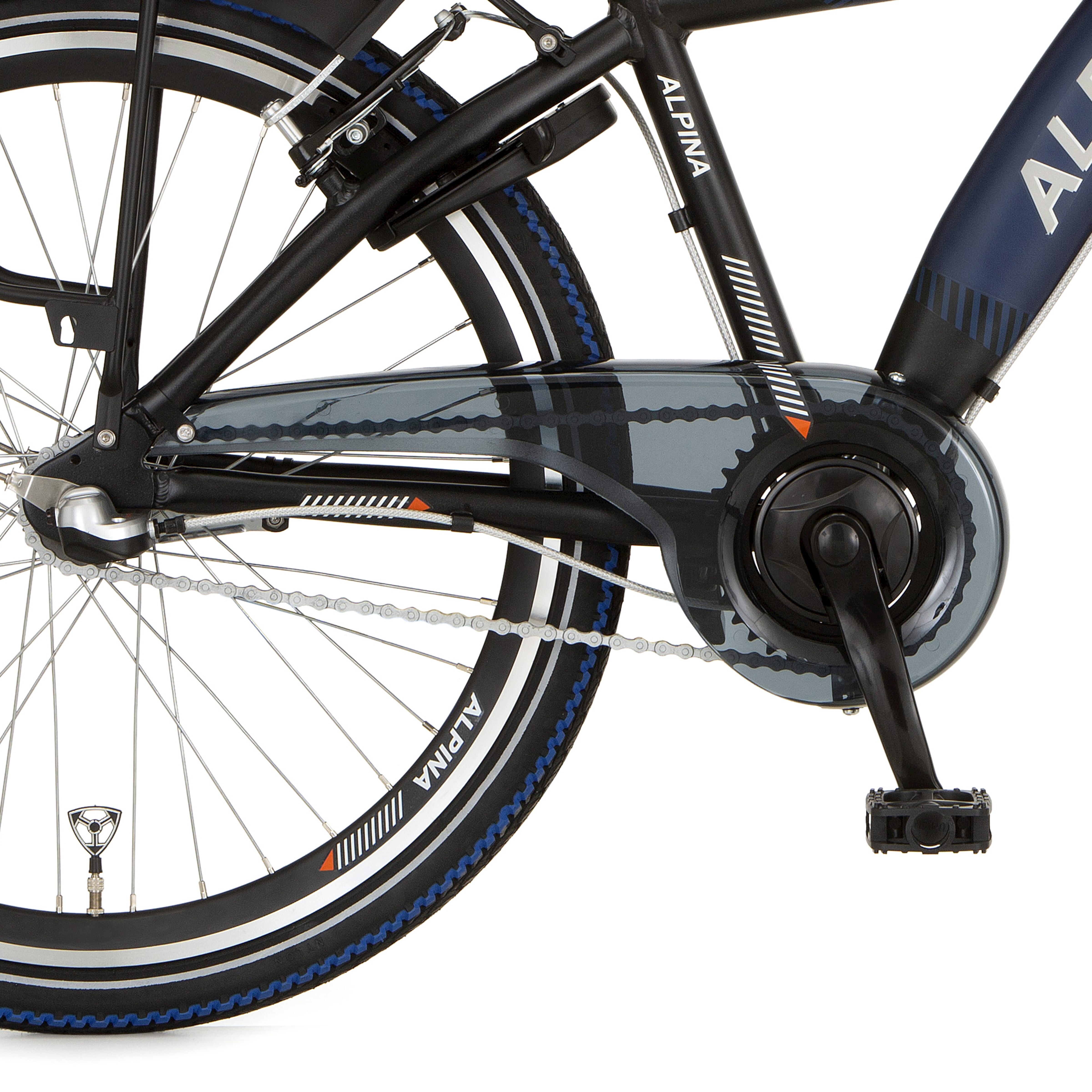 Alpina kettingscherm Prisma 26 zwart