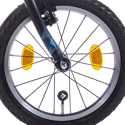 Alpina front wheel 18 HLQ-10A-1 black zw spk