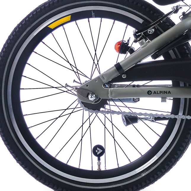 Alpina achterwiel 22 HLQC Trail zwart zw spk