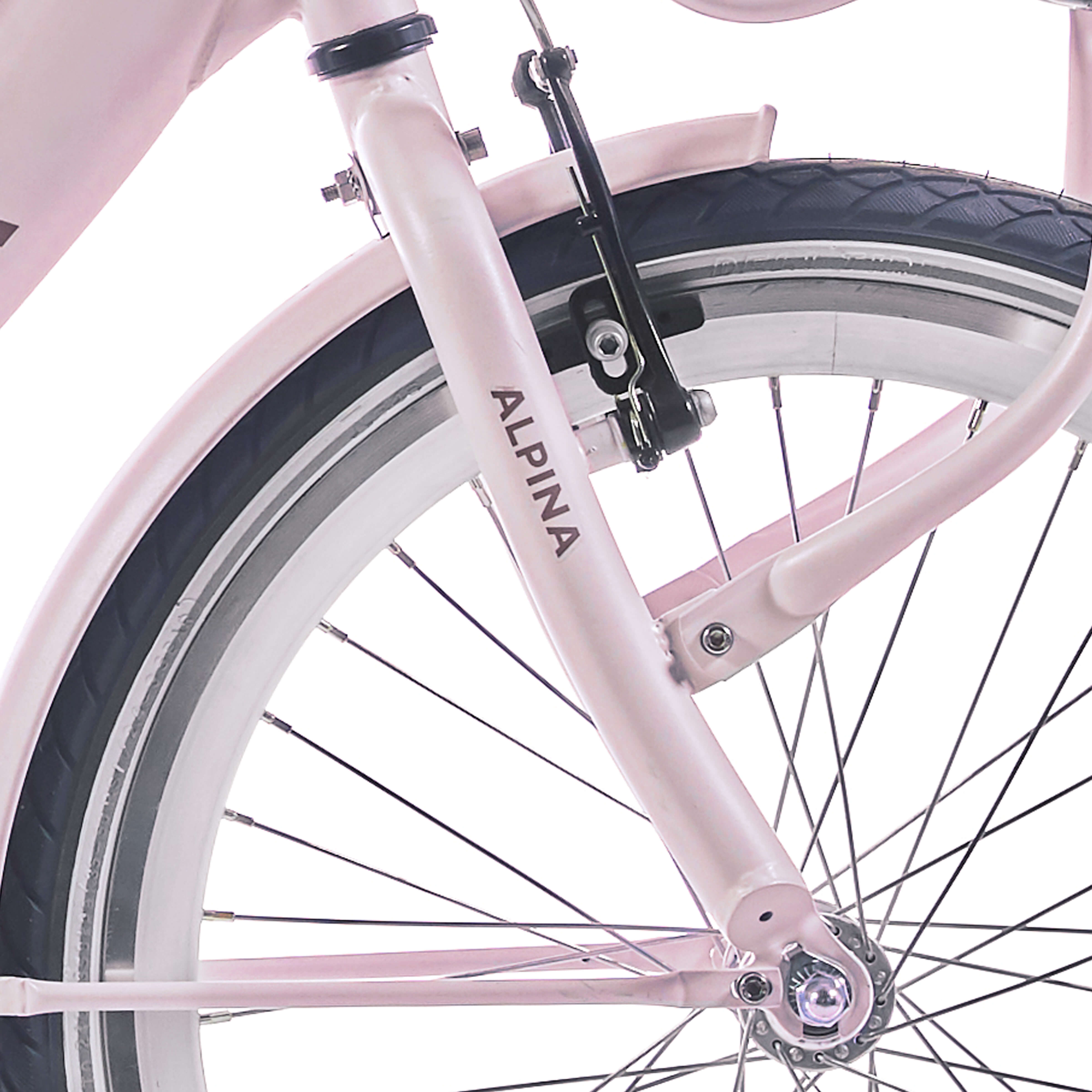 Alpina voorvork 20 Clubb frosty pink matt