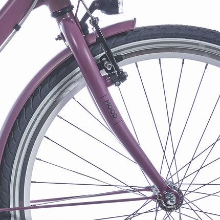 Fourche Alpina 26 Mood mauve foncé mat
