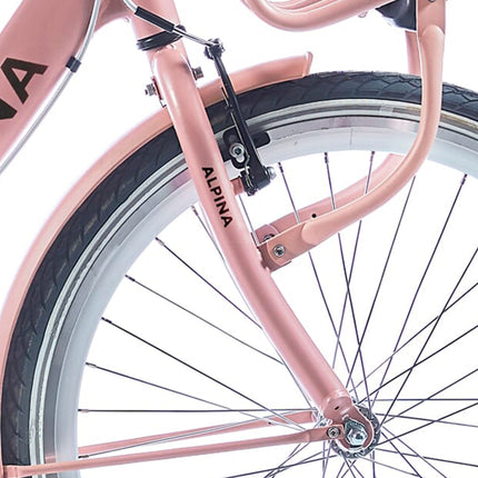Fourche avant Alpina 26 Clubb rose désert mat