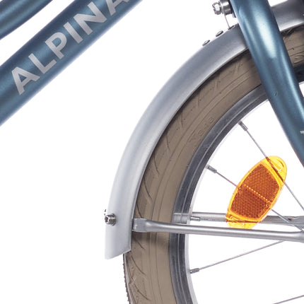 Garde-boue Alpina + tringle 18 Cargo silver matt