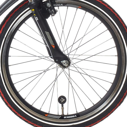 Alpina voorwiel 18 HLQ-10A-1 black matt cnc zink spk