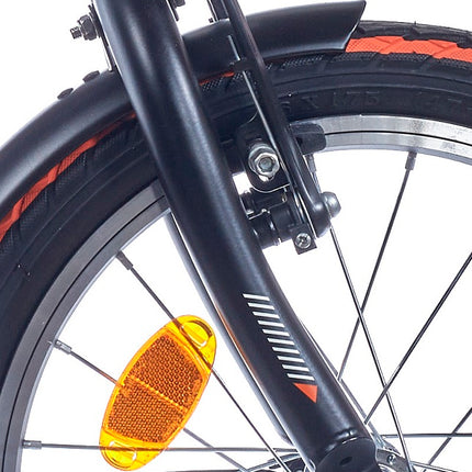 Fourche Alpina 16 Yabber noir mat