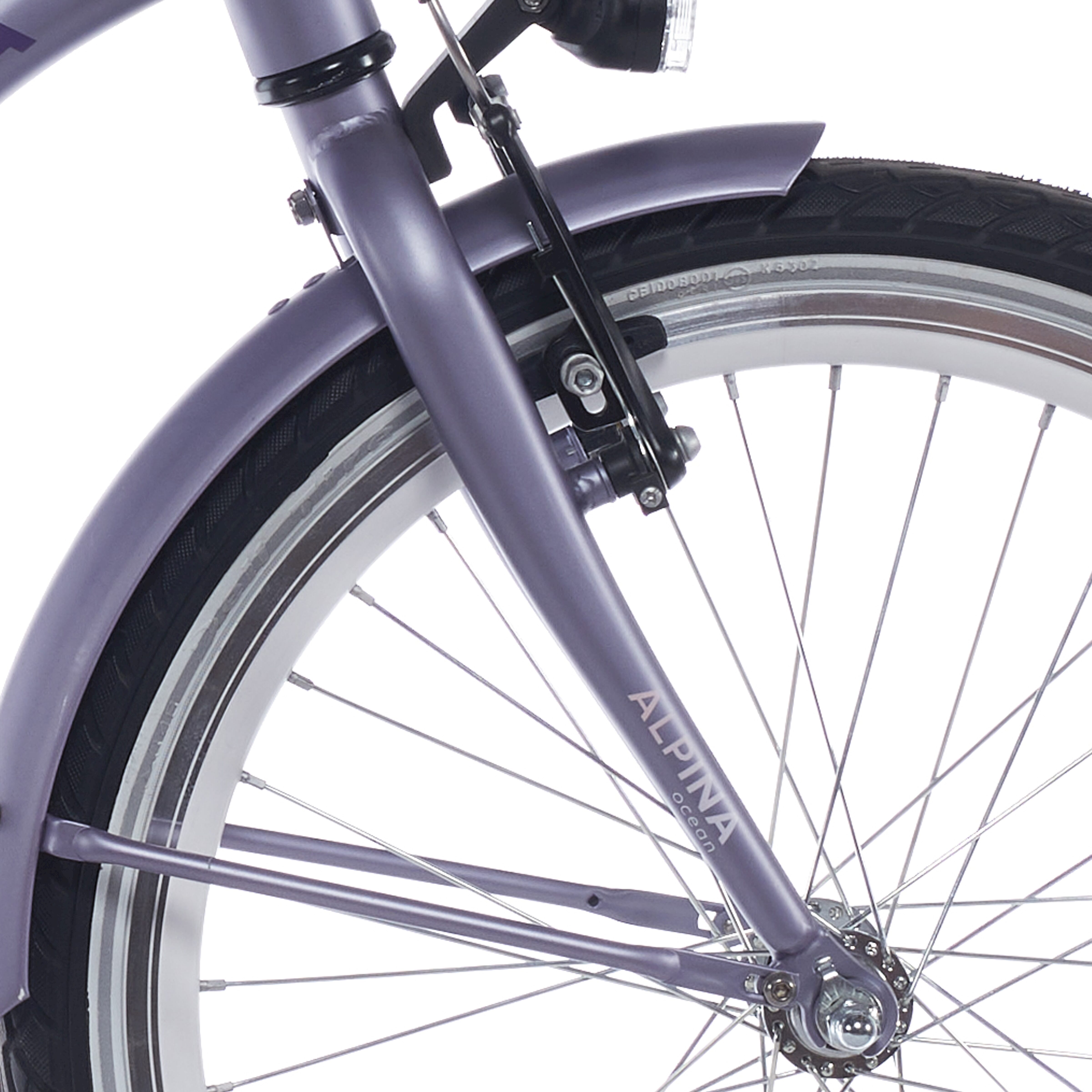 Alpina voorvork 20inch 1 1/8 Ocean hazy lavender matt