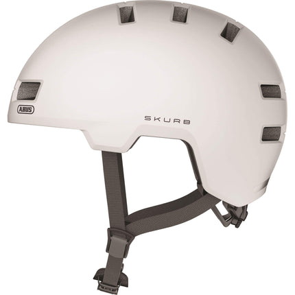 Abus helmet Skurb pearl white S 52-56cm