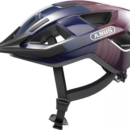 Abus helm Aduro 3.0 LED purple waves M 52-58cm