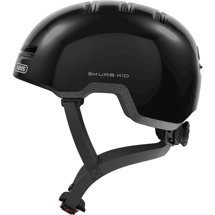 Abus helm Skurb Kid shiny black S 45-50cm