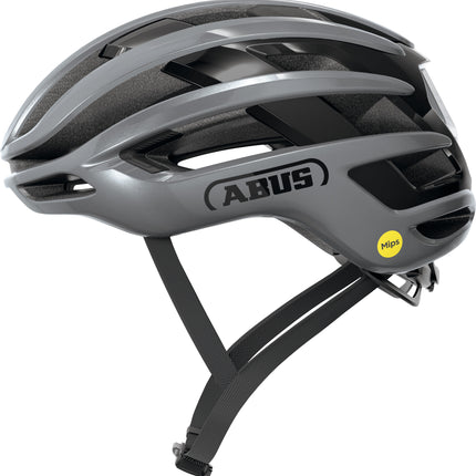 Abus helmet AirBreaker 2.0 MIPS graphite silver S 51-55cm