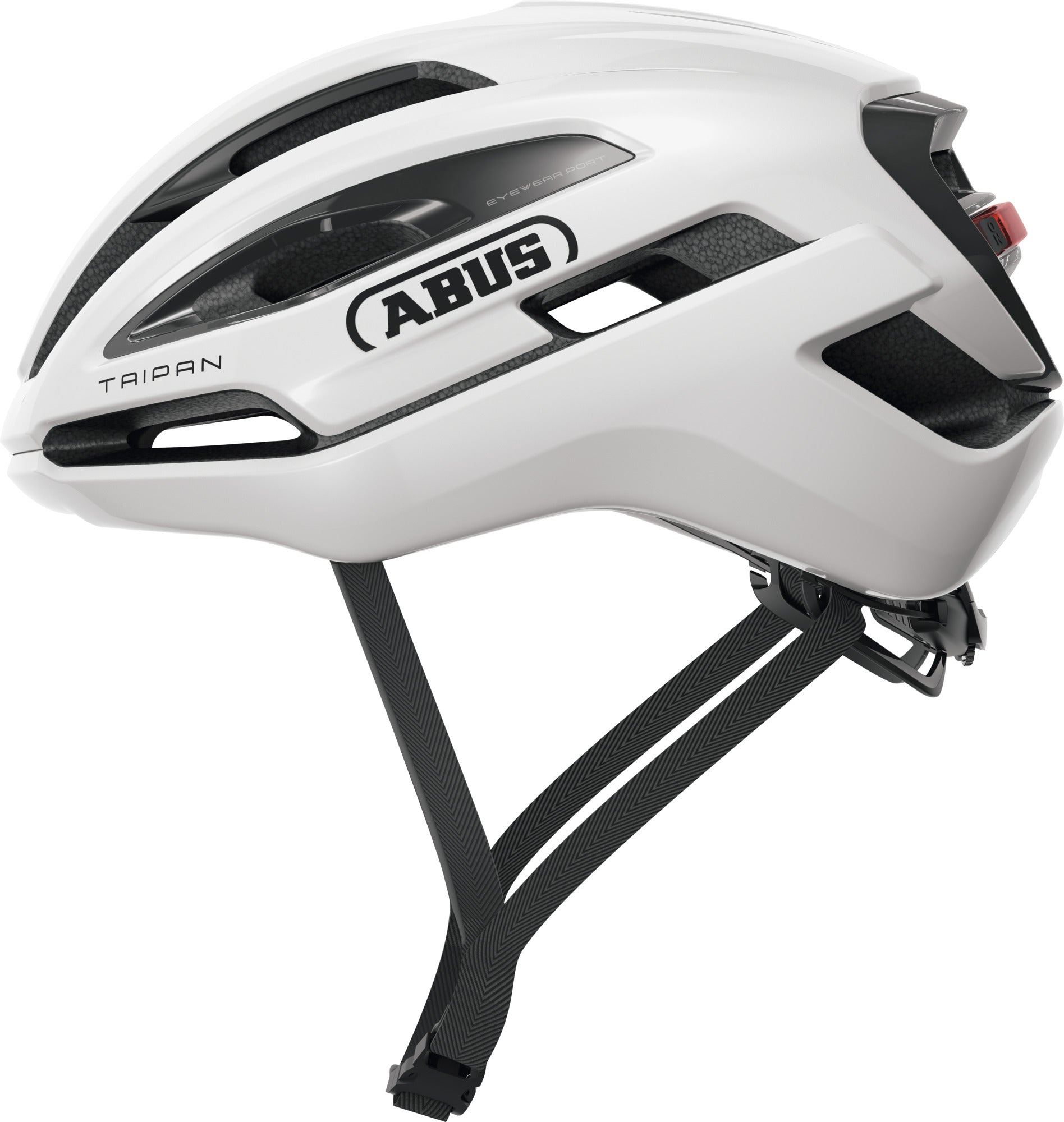 Abus helm Taipan LED shiny white L 57-61cm
