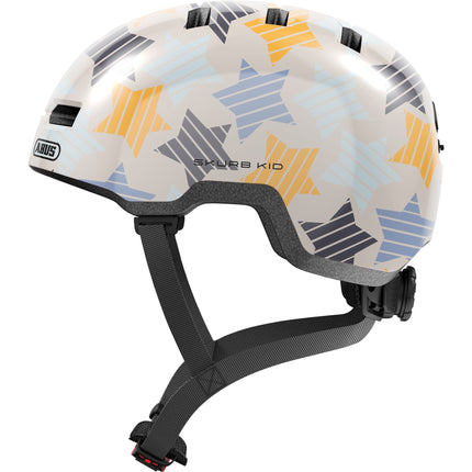 Abus helm Skurb Kid grey stars M 50-55cm