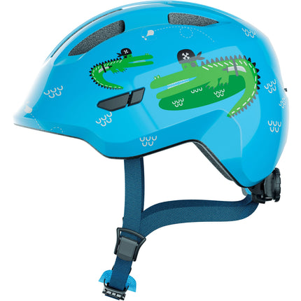 Abus helmet Smiley 3.0 blue croco S 45-50cm