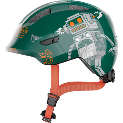 Abus helmet Smiley 3.0 green robo M 50-55cm