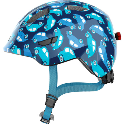 Casque Abus Smiley 3.0 LED voiture bleue S 45-50cm