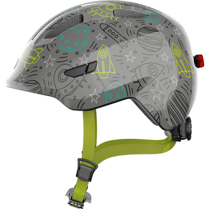 Abus helm Smiley 3.0 LED grey space S 45-50cm