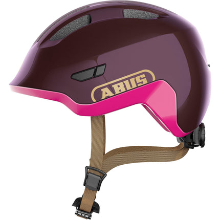 Abus helm Smiley 3.0 ACE LED royal purple M 50-55cm