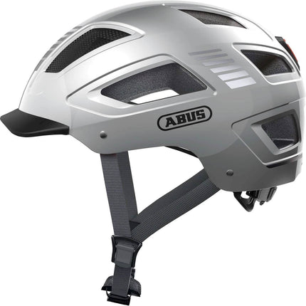 Casque Abus Hyban 2.0 signal silver L 56-61cm