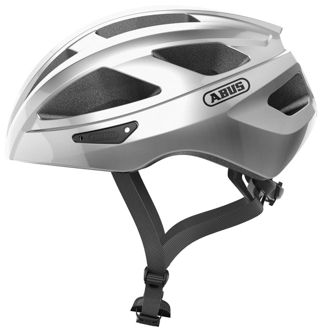 Abus helm Macator gleam silver S 51-55cm