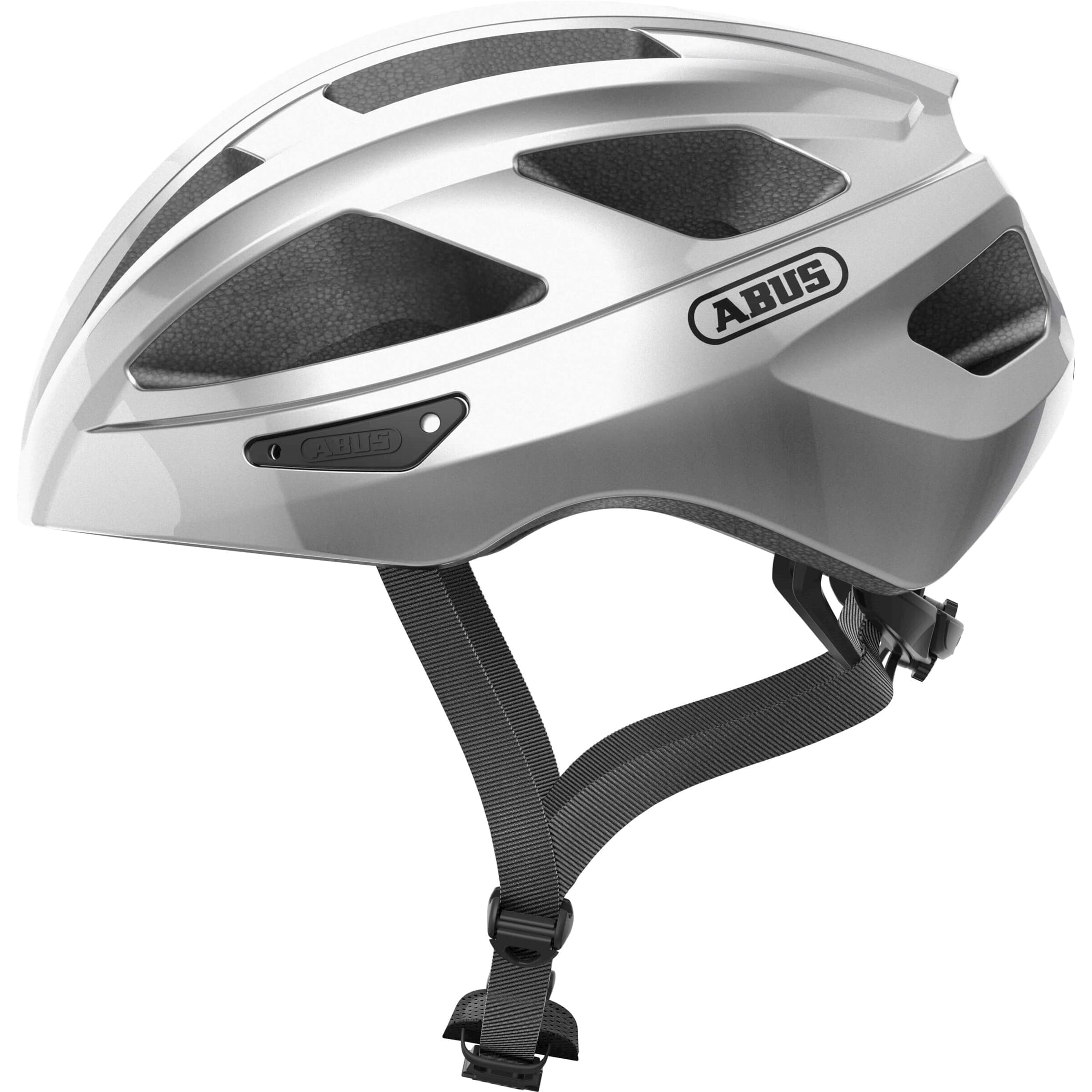 Abus helm Macator gleam silver M 52-58cm