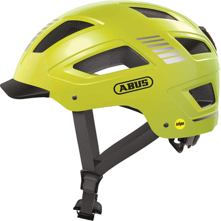 Casque Abus Hyban 2.0 MIPS jaune fluo XL 58-63cm