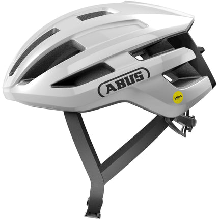 Abus helm PowerDome MIPS shiny white L 57-61cm