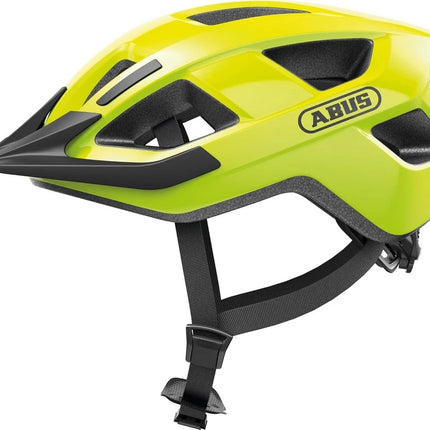 Casque Abus Aduro 3.0 LED signal jaune M 52-58cm
