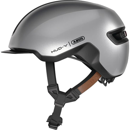 Abus helmet Hud-Y gleam silver M 54-58cm