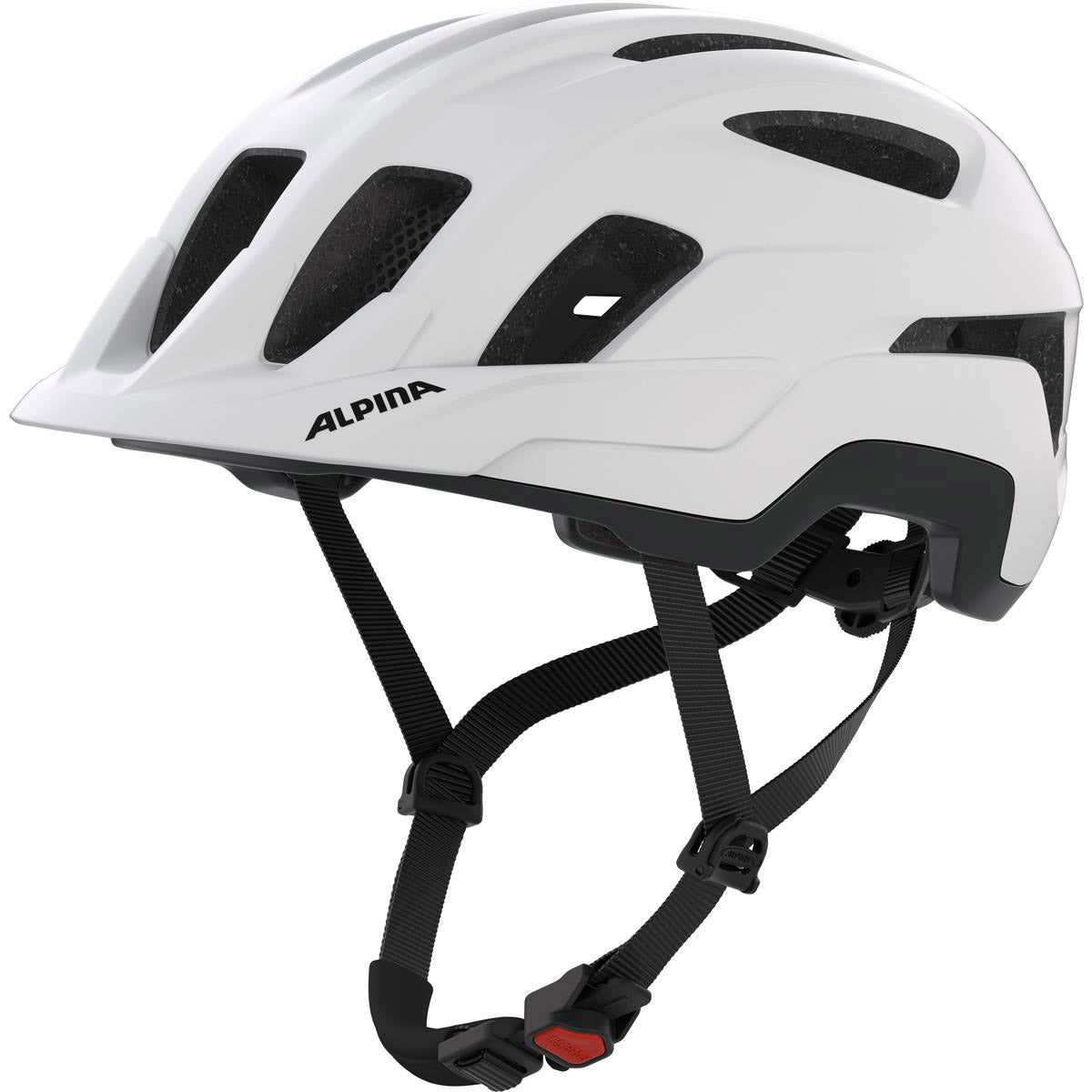 Alpina Sports tour helm Paranus 52-56 mat wit