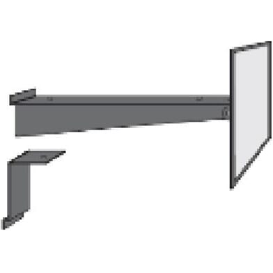 Abus mirror for slatwall