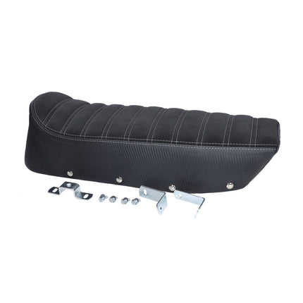 buddyseat model denfeld suede carbon grijs 517, zund mod. 529, zundapp